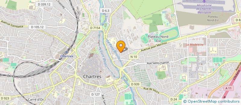 localisation de l'entreprise LE SOUPER D'HEDONIE à CHARTRES