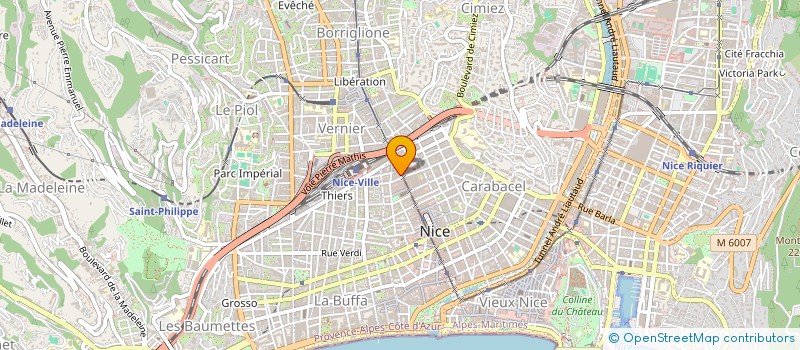 localisation de l'entreprise LE SOURD à NICE