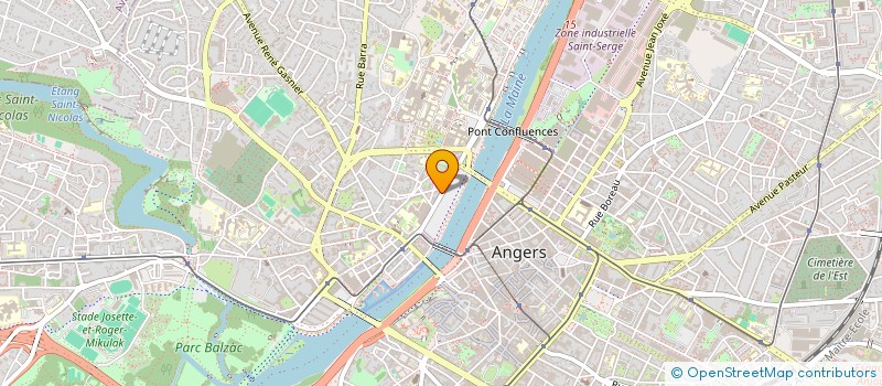 localisation de l'entreprise LE SOURIRE à ANGERS