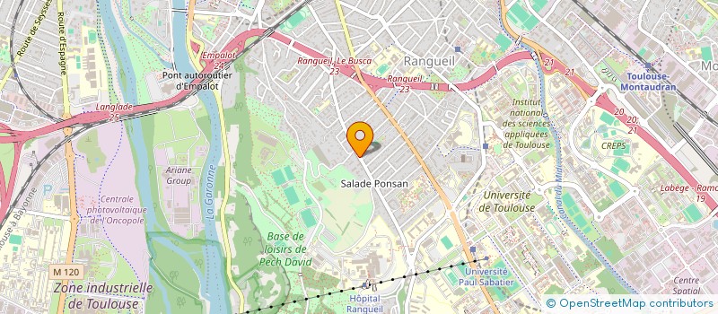 localisation de l'entreprise LE SOURIRE C EST LA VIE à TOULOUSE