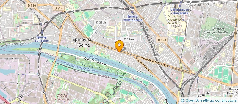 localisation de l'entreprise LE SOURIRE DE FARIDA à EPINAY-SUR-SEINE