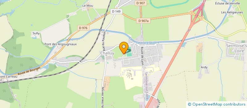 localisation de l'entreprise LE SOURIRE DE LULU  CHALLUY