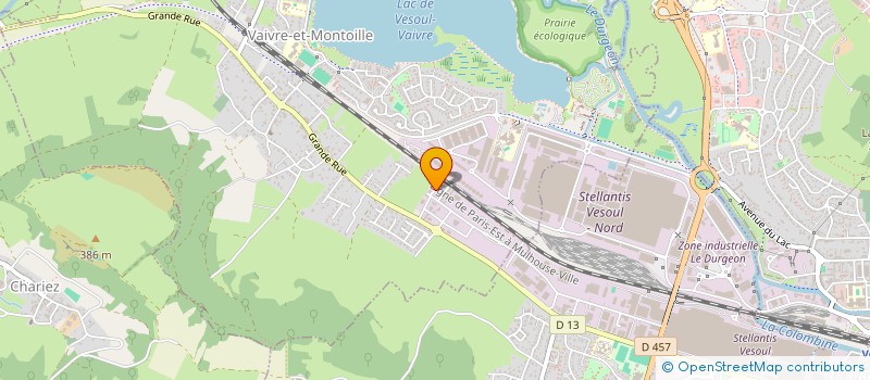 localisation de l'entreprise LE SOURIRE DE PEPINO  VAIVRE-ET-MONTOILLE