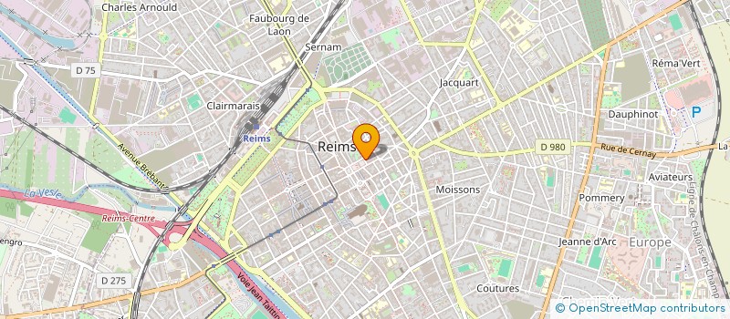 localisation de l'entreprise LE SOURIRE DE REIMS  REIMS