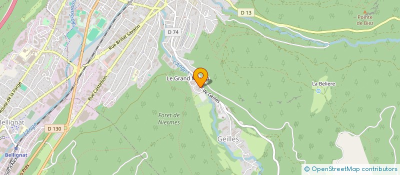 localisation de l'entreprise LE SOURIRE DU COEUR à OYONNAX