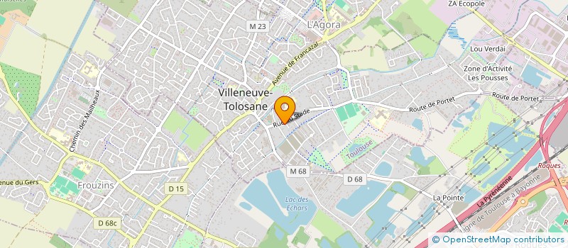 localisation de l'entreprise LE SOURIRE DU PAIN à VILLENEUVE-TOLOSANE