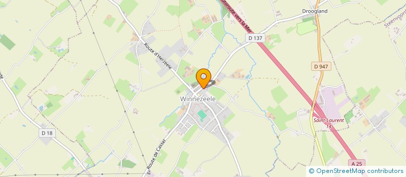 localisation de l'entreprise LE SOUS-PREFET DE DUNKERQUE  WINNEZEELE