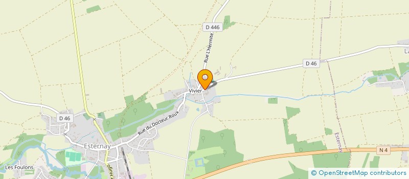 localisation de l'entreprise LE SOUVIGNY  ESTERNAY