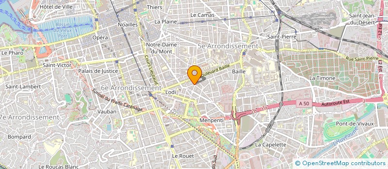 localisation de l'entreprise LE SOW  MARSEILLE