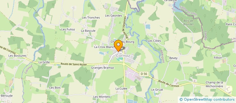localisation de l'entreprise LE SP'AIN  CORMOZ