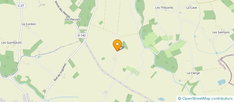 localisation de l'entreprise LE SPA EST DANS LE PRE  TRIGUERES