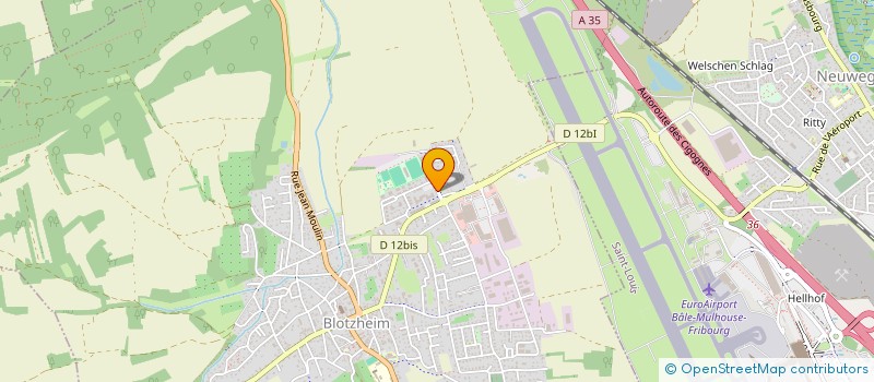 localisation de l'entreprise LE SPA TERRES D'AILLEURS  BLOTZHEIM