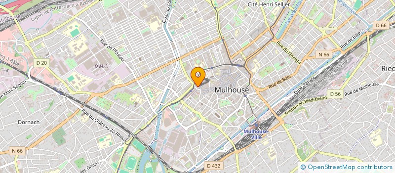 localisation de l'entreprise LE SPART  MULHOUSE