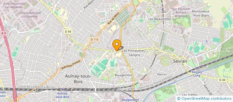 localisation de l'entreprise LE SPECIAL à SEVRAN
