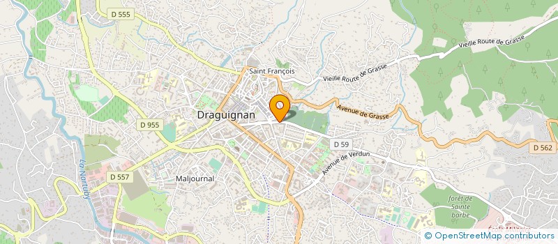 localisation de l'entreprise LE SPECIALISTE DU P C 83 à DRAGUIGNAN