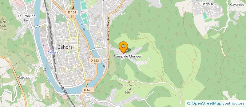 localisation de l'entreprise LE SPHINX  CAHORS