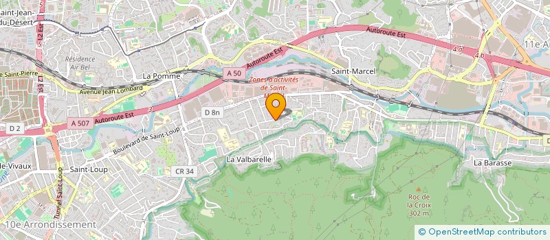 localisation de l'entreprise LE SPHINX à MARSEILLE