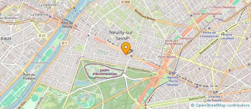 localisation de l'entreprise LE SPIX à NEUILLY-SUR-SEINE