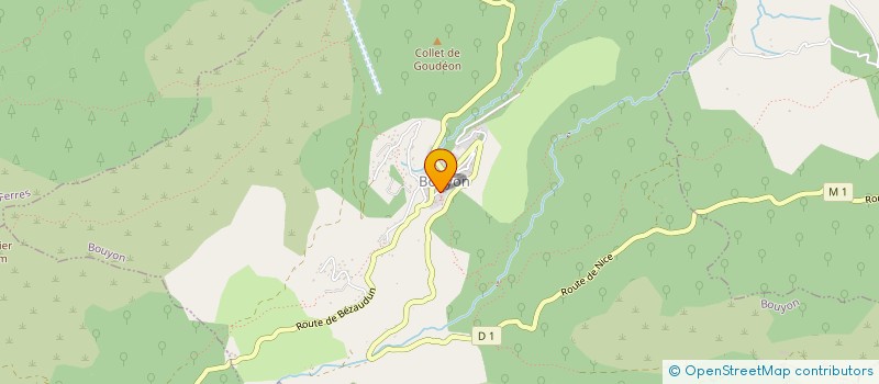 localisation de l'entreprise LE SPLASH  BOUYON