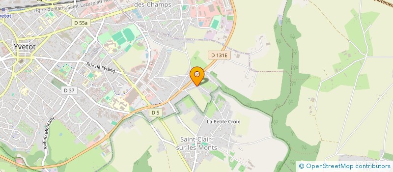 localisation de l'entreprise LE SPORT DU BON PIED à YVETOT