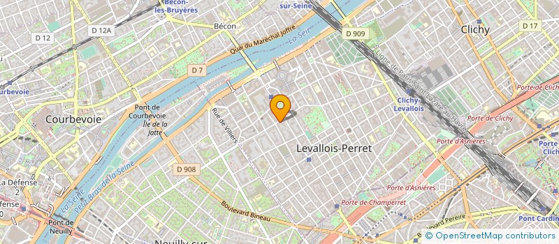 localisation de l'entreprise LE SPORT EN IMAGES à LEVALLOIS-PERRET