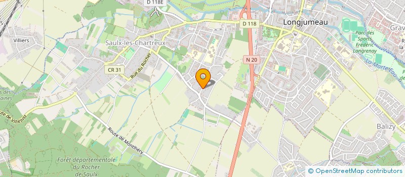 localisation de l'entreprise LE SPOT  GIF-SUR-YVETTE