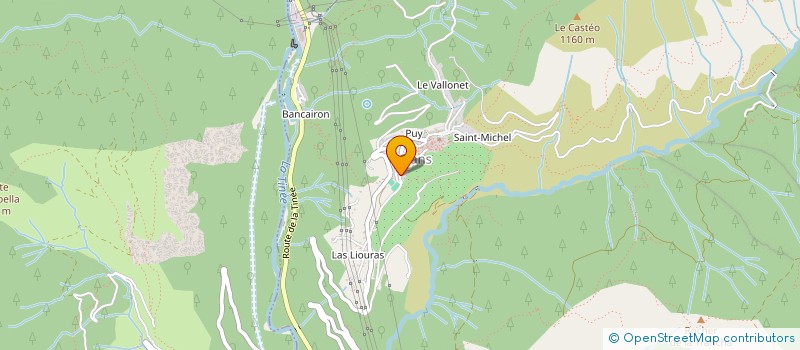localisation de l'entreprise LE SPOT à ISOLA
