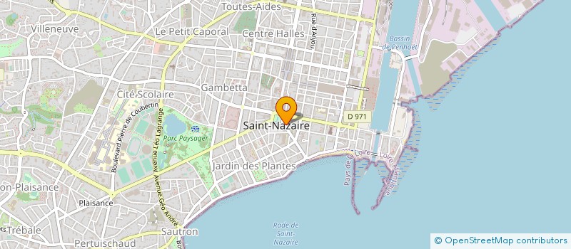 localisation de l'entreprise LE SPOT à SAINT-NAZAIRE