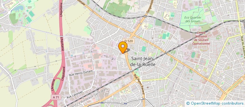 localisation de l'entreprise LE SPOT DRIVE  SAINT-JEAN-DE-LA-RUELLE