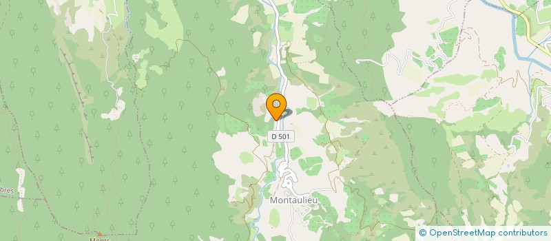 localisation de l'entreprise LE SPOT - LIVE  MONTAULIEU