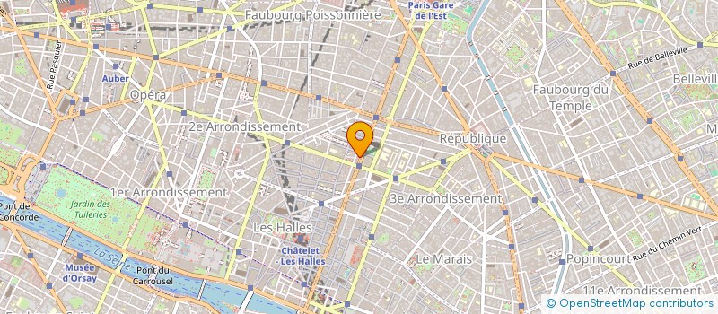localisation de l'entreprise LE SPOT PADEL & PICKLEBALL à PARIS