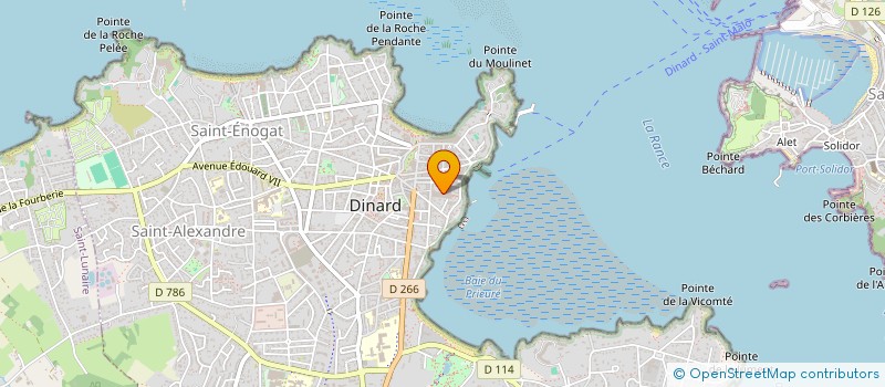 localisation de l'entreprise LE SQUARE  DINARD