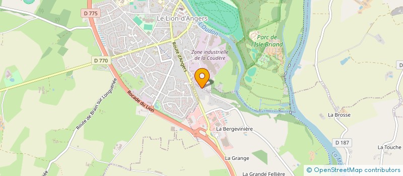 localisation de l'entreprise LE SQUARE à GREZ-NEUVILLE