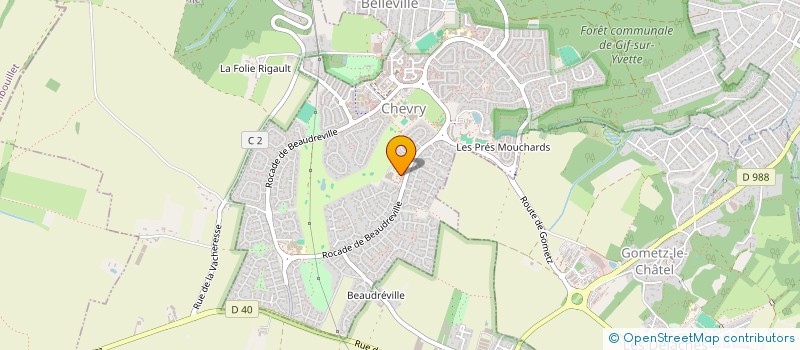 localisation de l'entreprise LE SQUARE à GIF-SUR-YVETTE