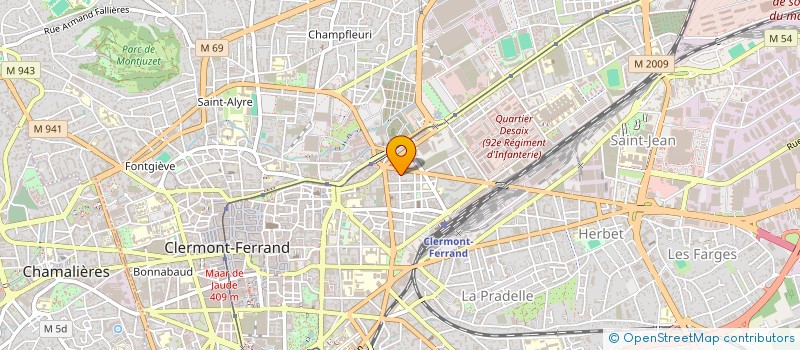 localisation de l'entreprise LE SQUAT  CLERMONT-FERRAND