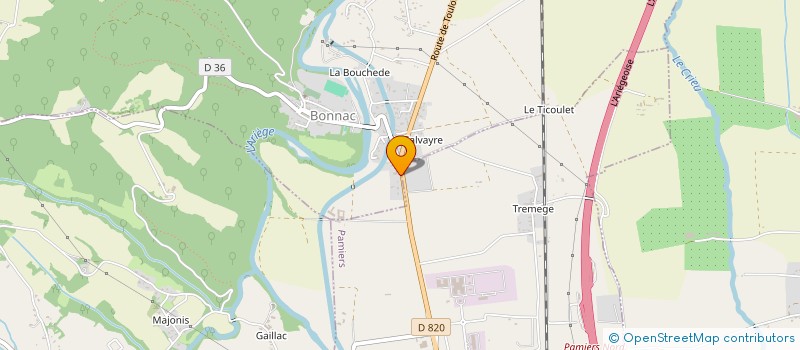 localisation de l'entreprise LE ST ANDRE à LES PUJOLS