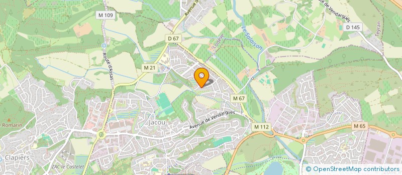 localisation de l'entreprise LE ST EYNARD  JACOU