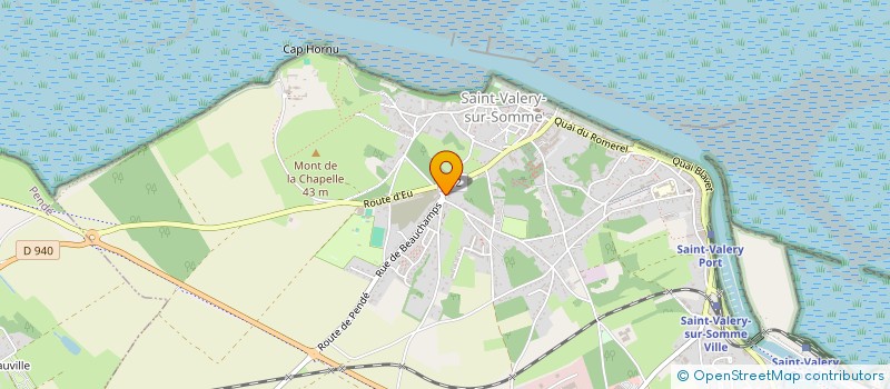 localisation de l'entreprise LE ST GEORGES à SAINT-VALERY-SUR-SOMME