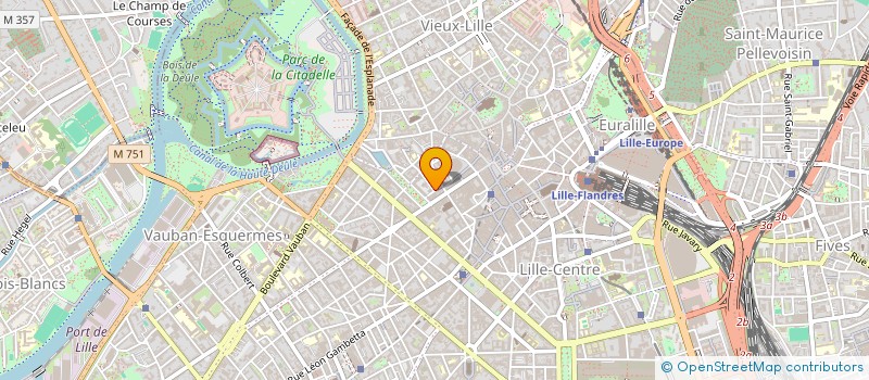 localisation de l'entreprise LE ST GERMAIN LES PRES à LILLE