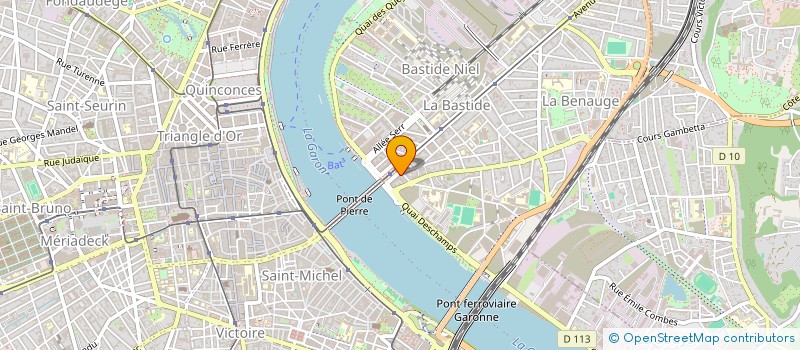 localisation de l'entreprise LE STALINGRAD à BORDEAUX