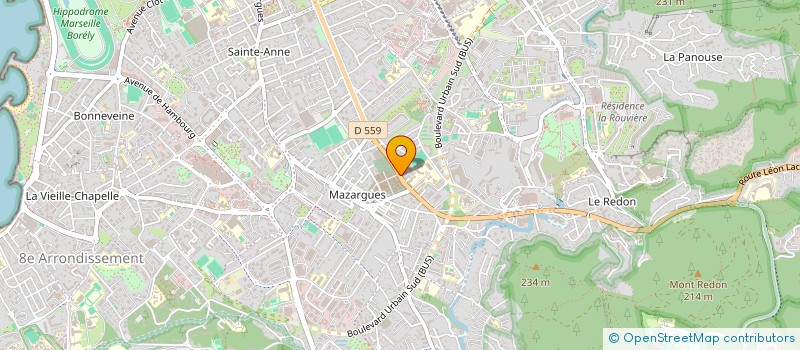 localisation de l'entreprise LE STAND DES PETITS PLAISIRS à MARSEILLE