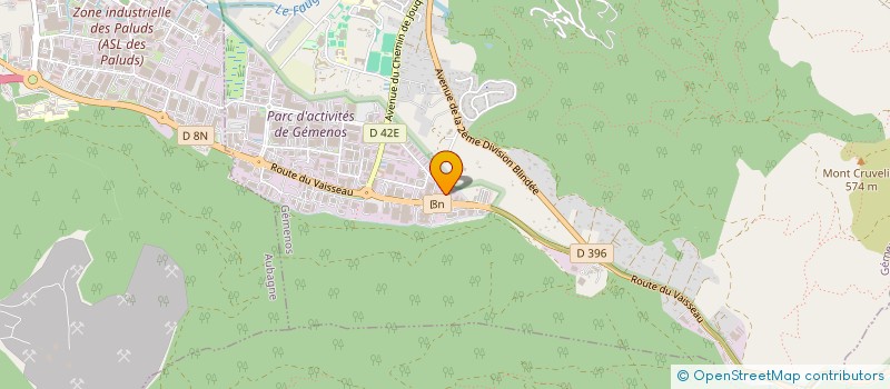 localisation de l'entreprise LE STANDING à GEMENOS