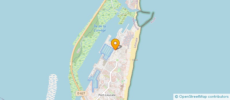 localisation de l'entreprise LE STANG à LEUCATE