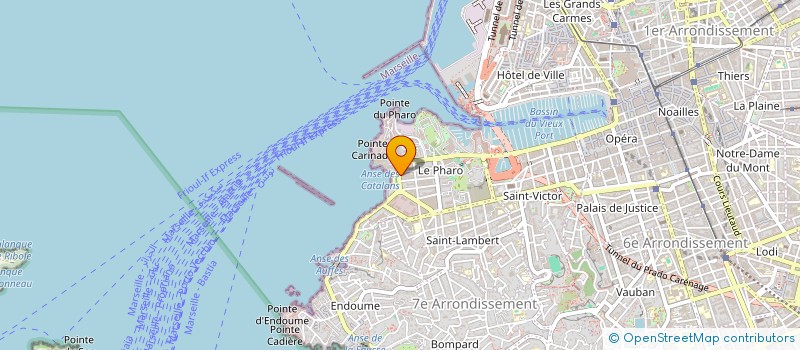 localisation de l'entreprise LE STAOW CAFE à MARSEILLE