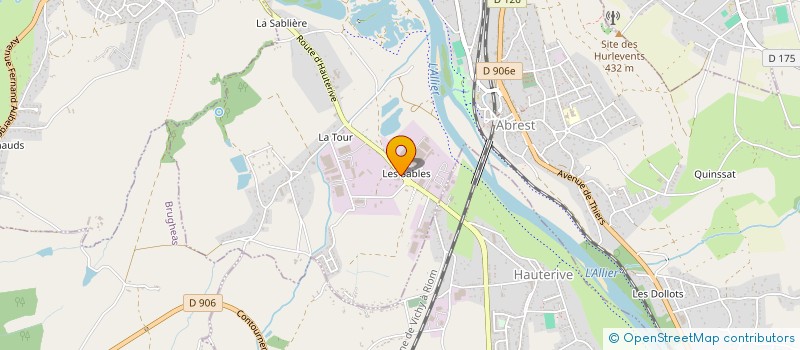localisation de l'entreprise LE STARDANCE à ABREST