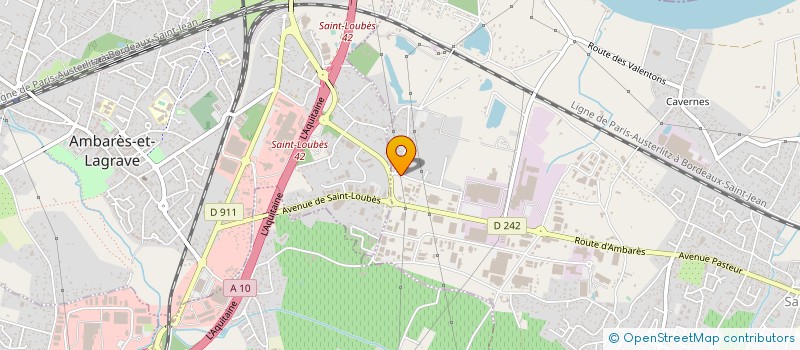 localisation de l'entreprise LE STEADY  SAINT-LOUBES