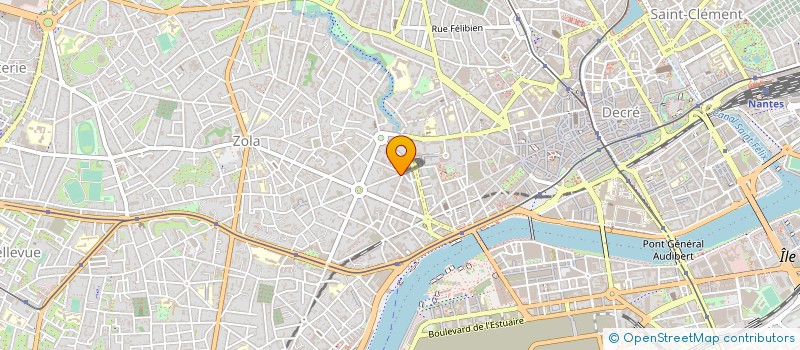 localisation de l'entreprise LE STEFANO à NANTES