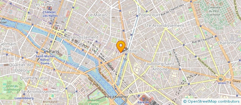 localisation de l'entreprise LE STELLA  PARIS