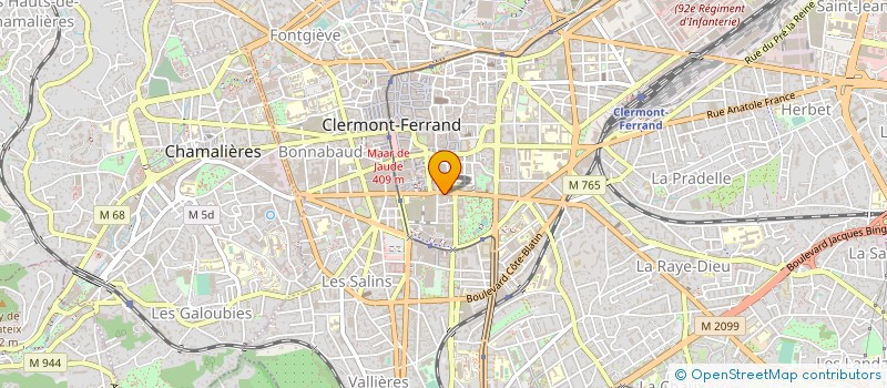 localisation de l'entreprise LE STILL à CLERMONT-FERRAND