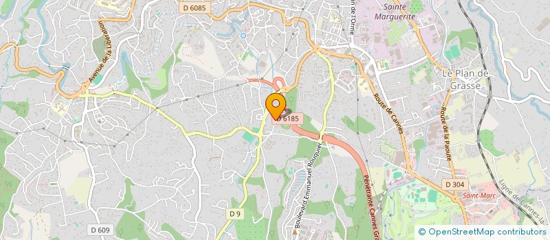 localisation de l'entreprise LE STILLI à GRASSE